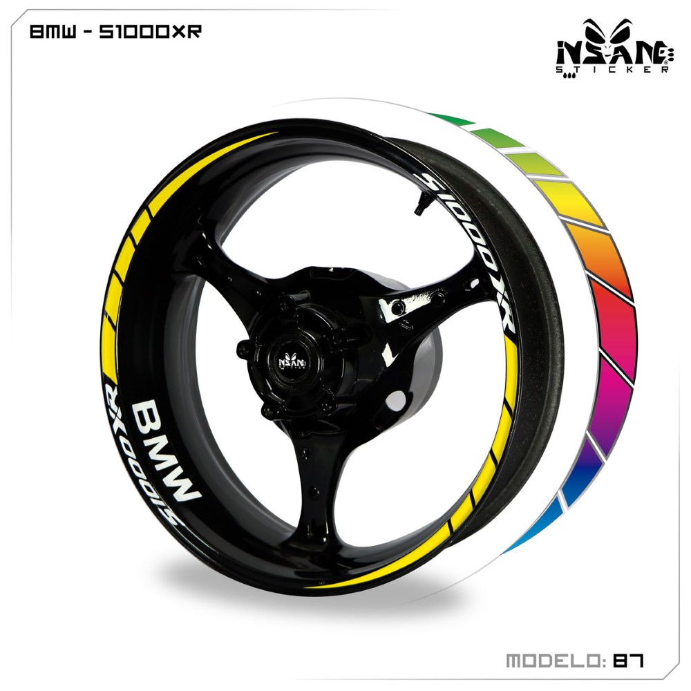 Stickers para rines #087 - Insane Stickers
